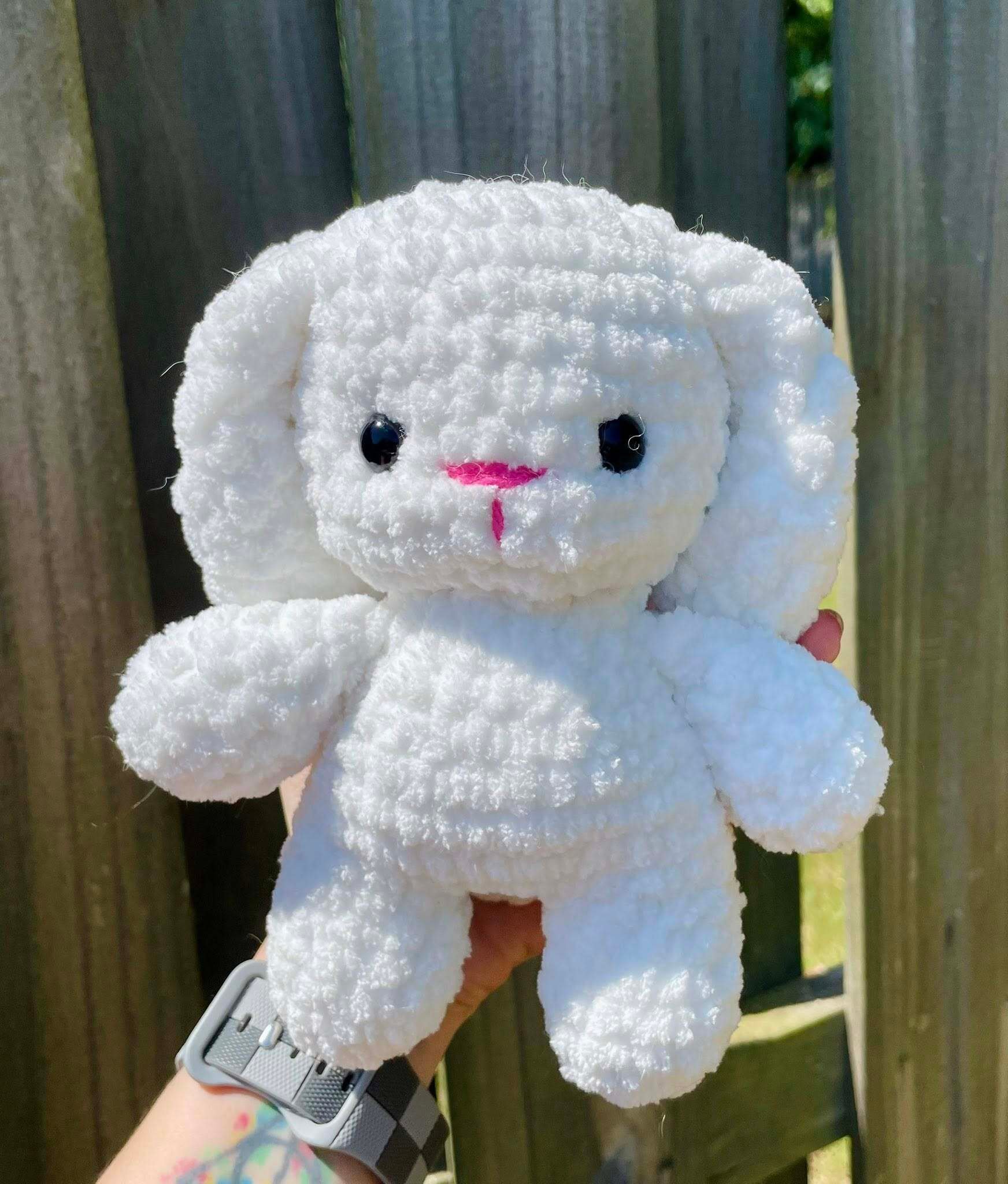 white bunny